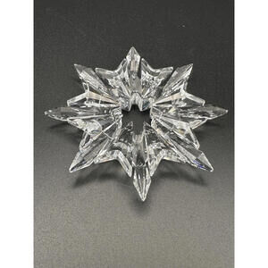 Swarovski Christmas Ornament 2003 Crystal Snowflake